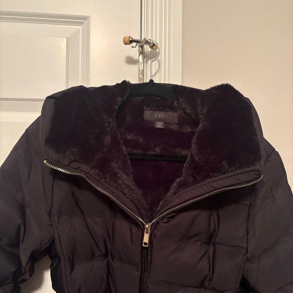 Zara Black Puffer Ski Jacket - Never Worn - Picture 7 of 7